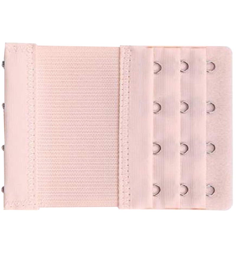KTOBTEL Women Bra Extender 4 Hooks 3 Rows Elastic Bra Band Hook Strap Extensions 4 Pack (Multicoloured) - Image 4